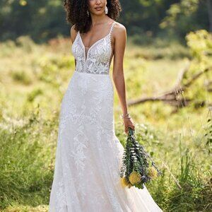 Lillian West 66246 Wedding Gown Size 12 NEW